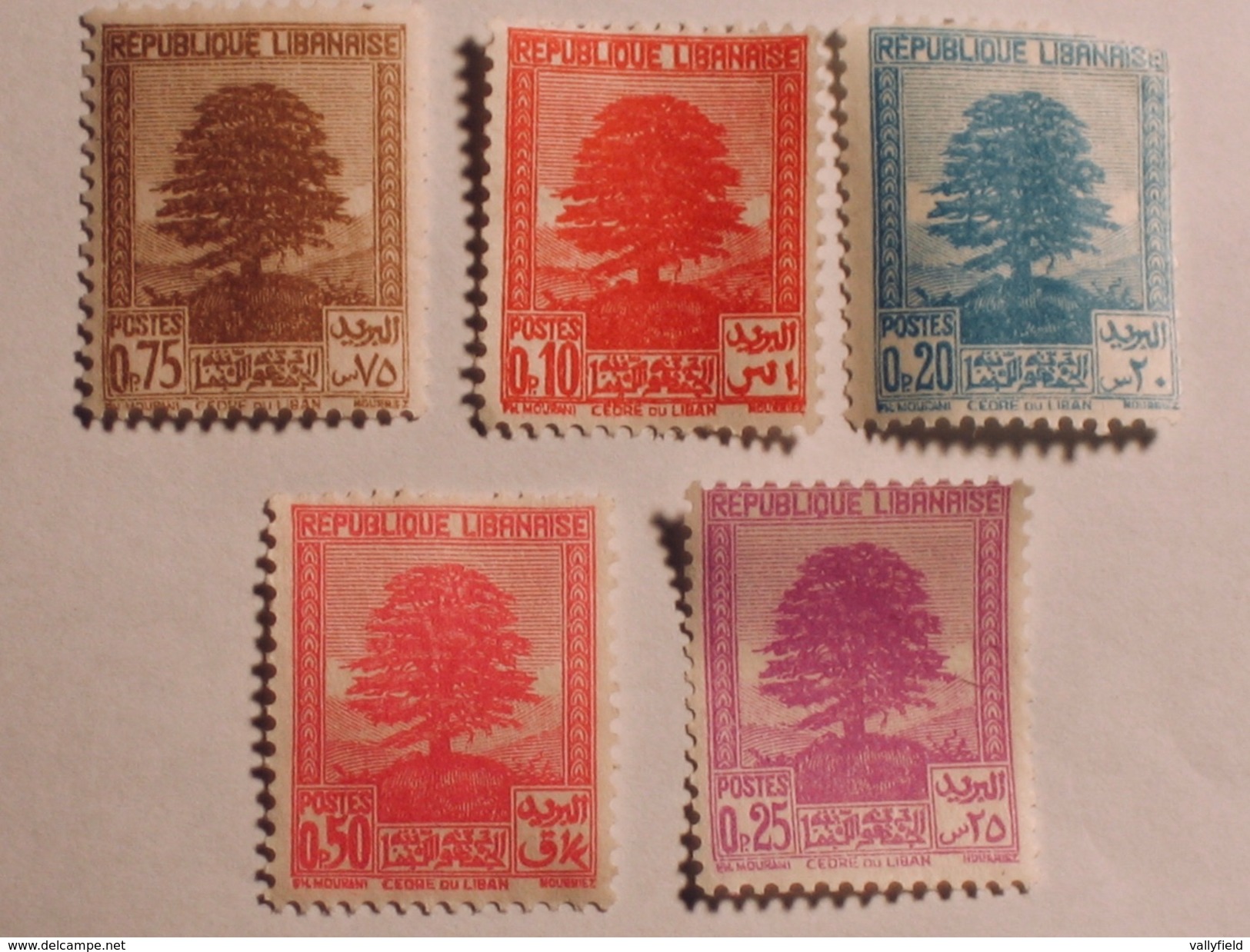 LIBAN  1937-40  Lot # 4 - Liban