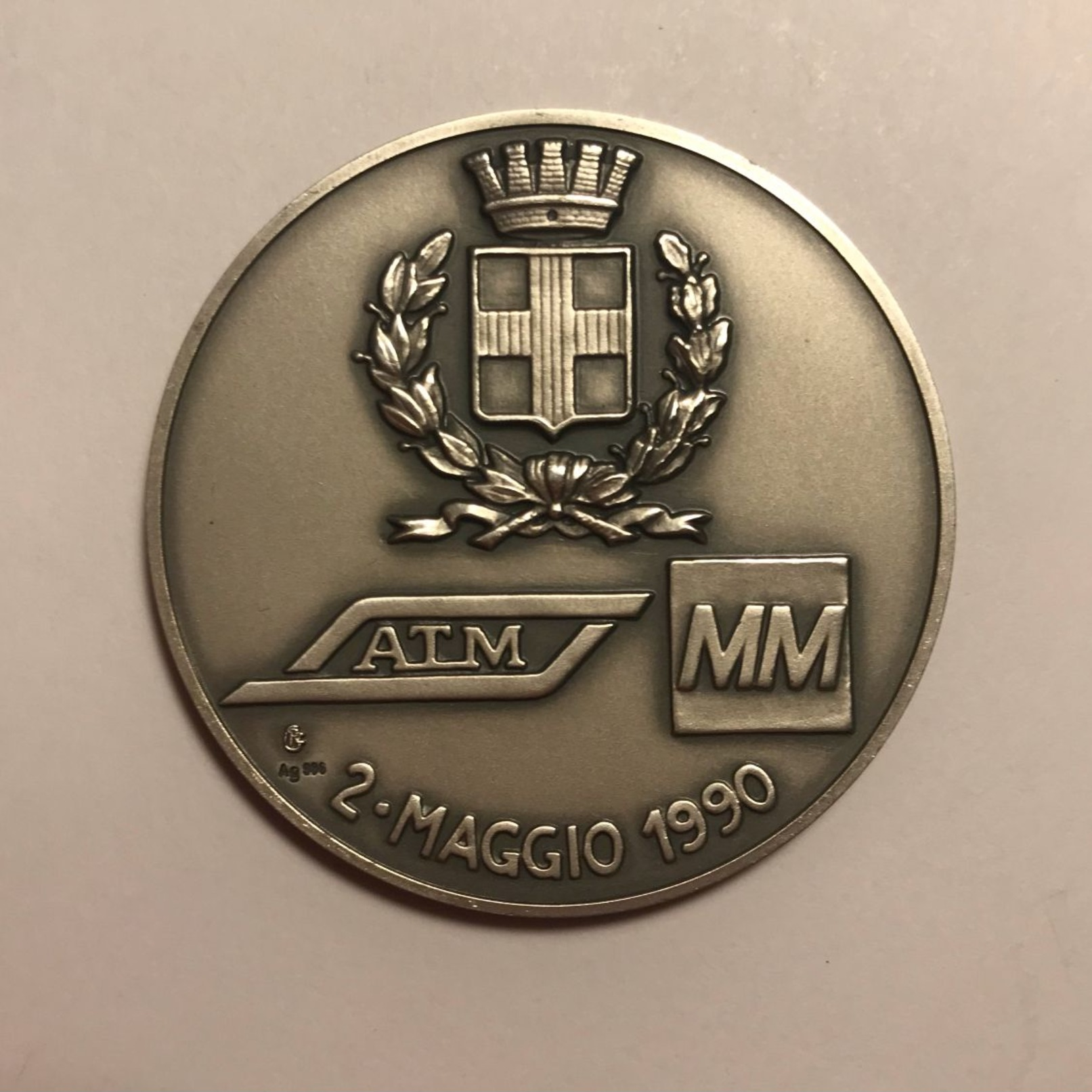 MEDAGLIA METROPOLITANA MILANESE 1990 - Professionals/Firms