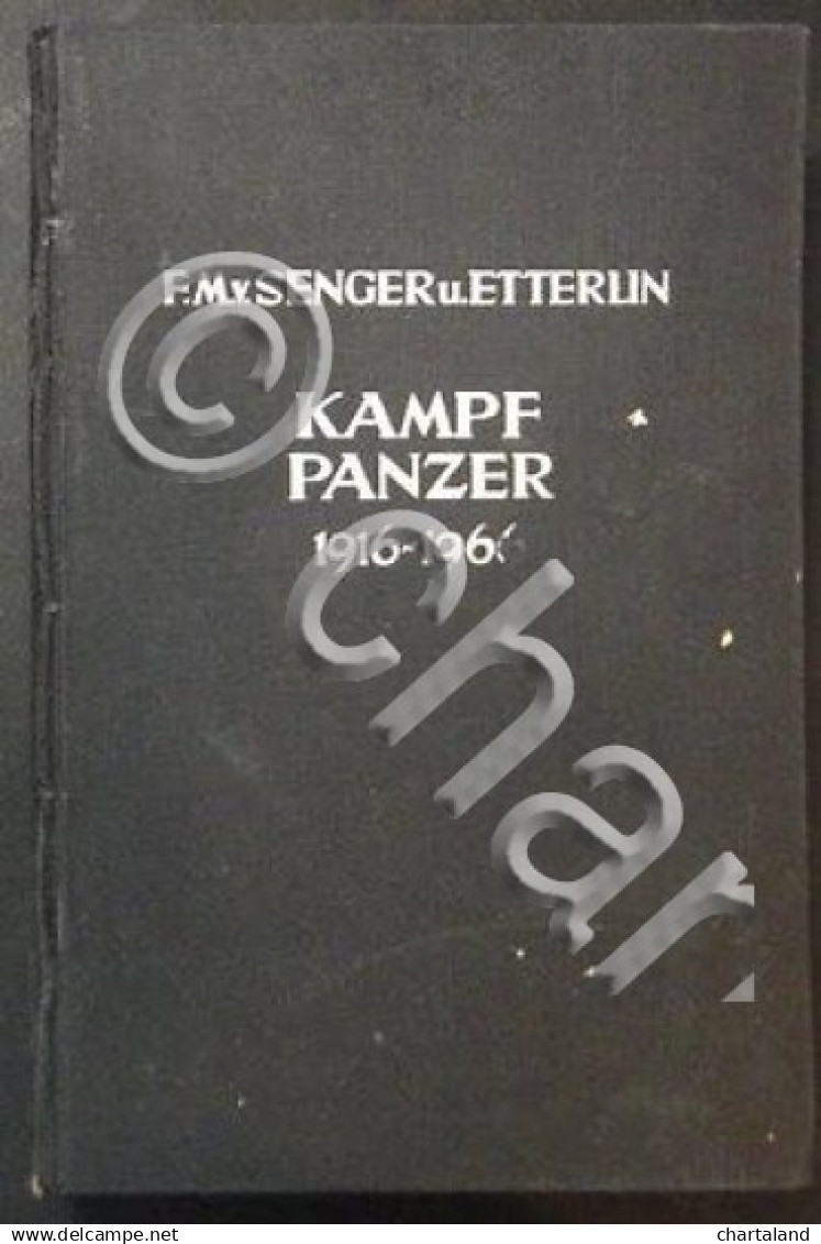 Militaria - Kampf Panzer - 1916-1966 - Carro Armato - Ed. 1966 - Documenti