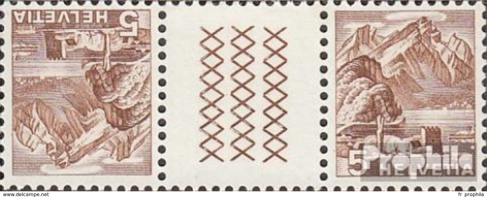 Suisse KZ14E Neuf Avec Gomme Originale 1948 Paysages - Unused Stamps