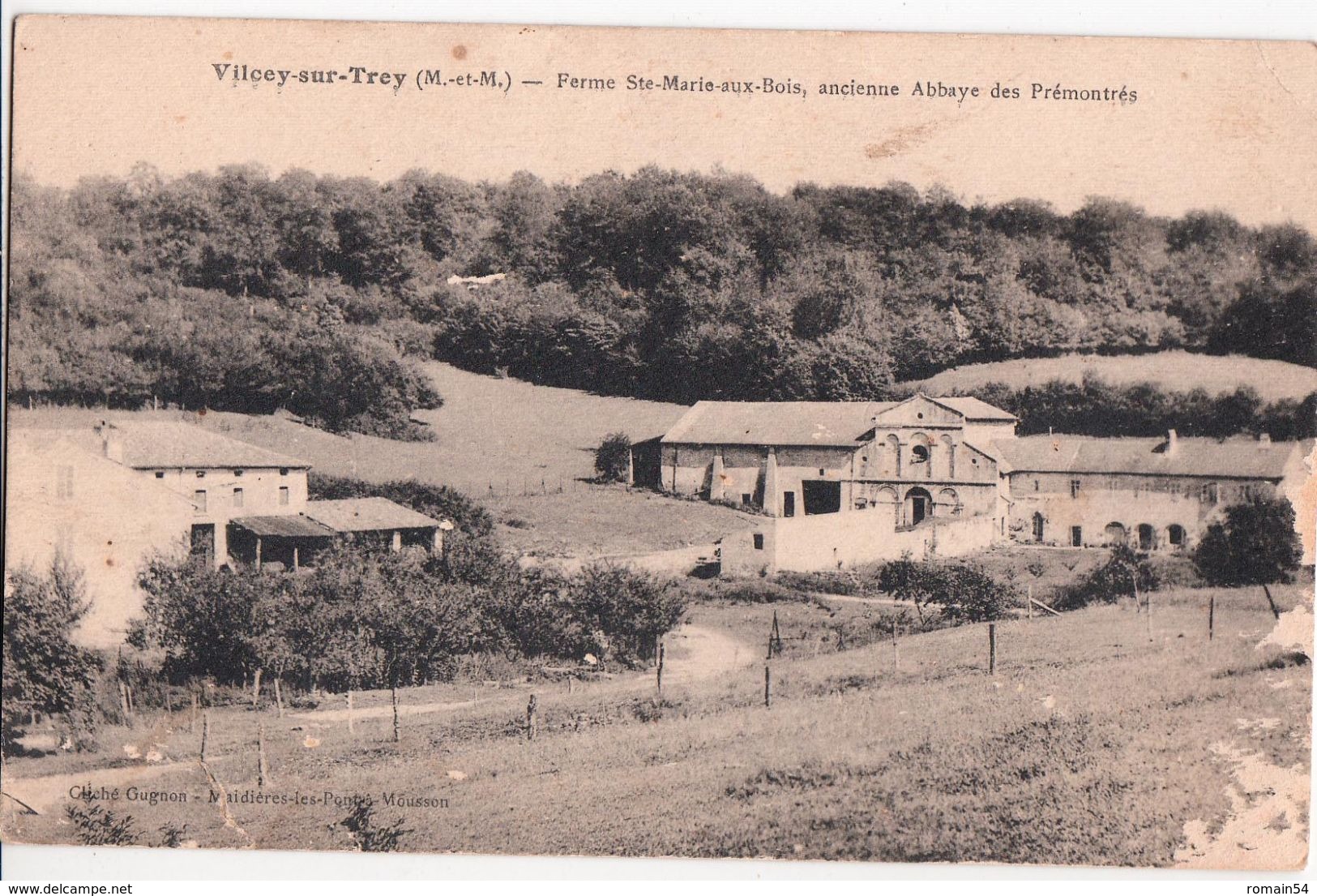 VILCEY SUR TREY-FERME SAINTE MARIE AUX BOIS-ANCIENNE ABBAYE DES PREMONTRES - Autres & Non Classés