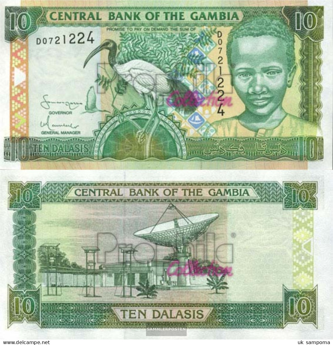 Gambia Pick-number: 21c Uncirculated 2001 10 Dalasis - Gambie