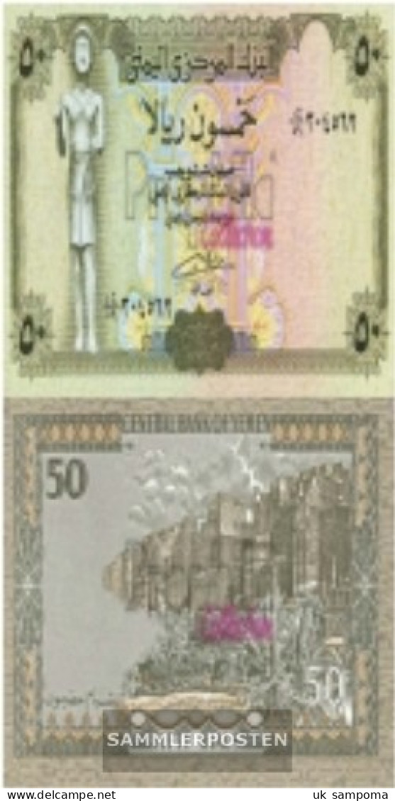 North Yemen (Arab Republic.) Pick-number: 27A, Signature 8 Uncirculated 1993 50 Rials - Yemen