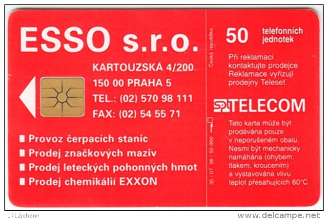 CZECH REP. C-980 Chip Telecom - Animal, Cat, Tiger - Used - Tsjechië