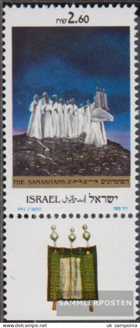 Israel 1211 With Tab (complete Issue) Unmounted Mint / Never Hinged 1992 The Samaritaner - Unused Stamps (with Tabs)