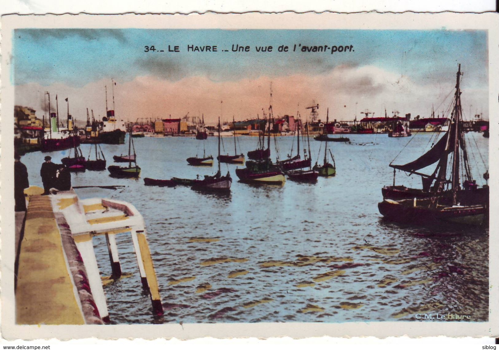 CPSM - LE HAVRE - Une Vue De L Avant Port - Port