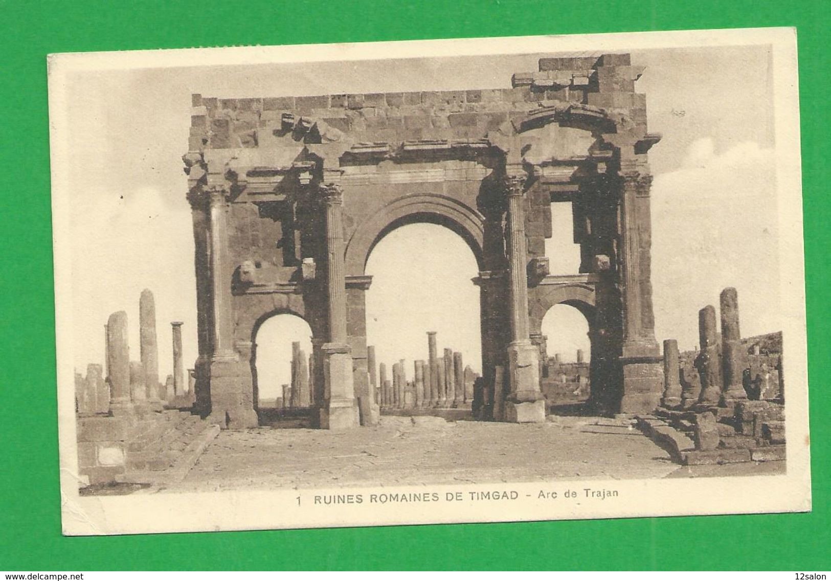 Carte Postales  ALGERIE TIMGAD Ruines Romaines - Sonstige & Ohne Zuordnung