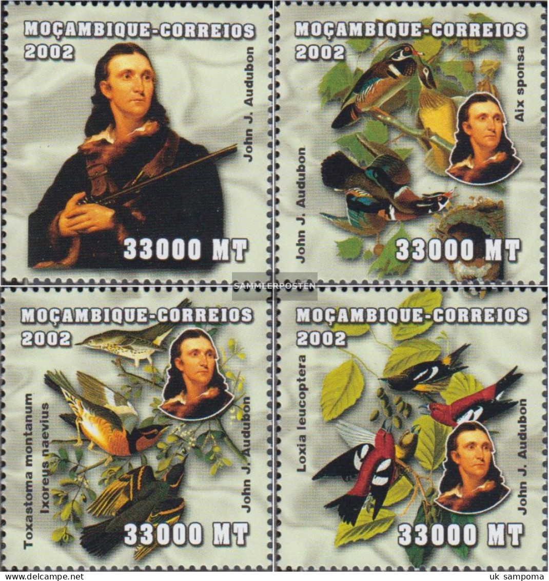 Mosambik 2540-2543 Unmounted Mint / Never Hinged 2002 Personalities - Mozambico