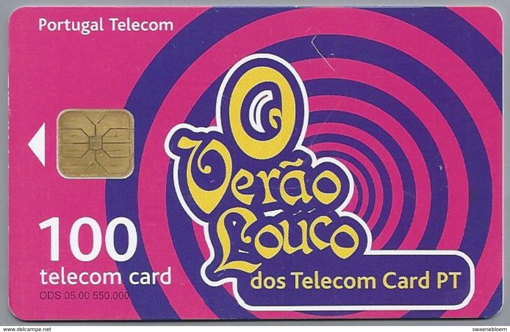 PT.- 2 X Telecom Card PT. Portugal. O Verao Louco Dos Telecom Card PT.  6 Scans - Portugal