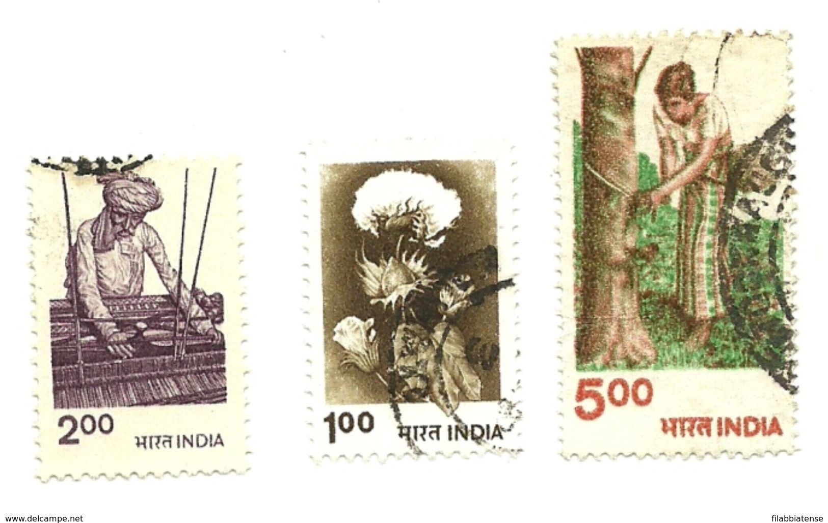 1980 - India 629/31 Ordinaria C4625, - Usati