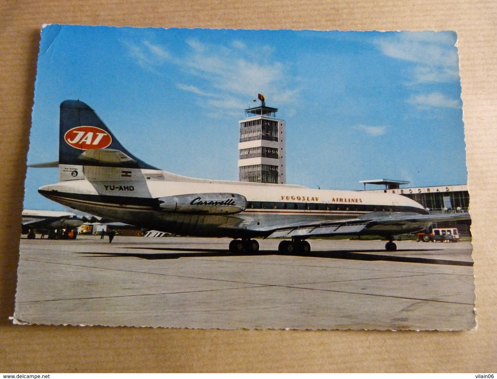 AIRPORT / FLUGHAFEN / AEROPORT     BEOGRAD    CARAVELLE   JAT - Aerodrome