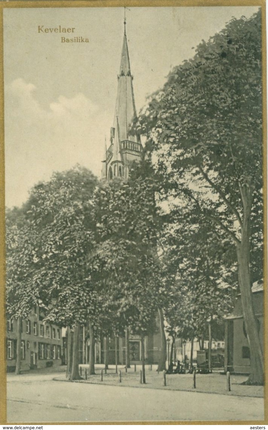 Kevelaer 1932; Basilika - Gelaufen. (J. Krapohl - M.-Gladbach) - Kevelaer