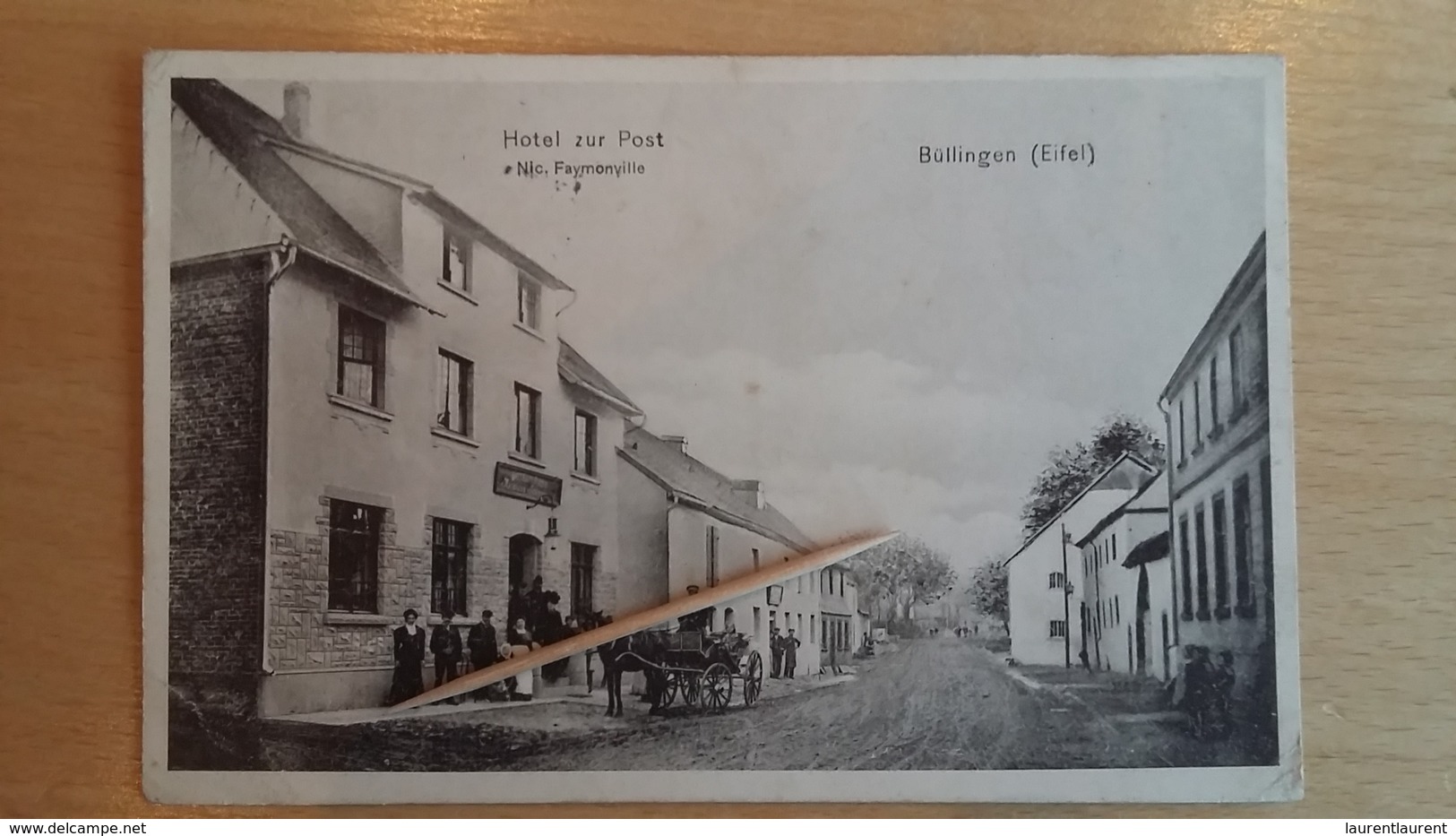 BULLINGEN ( EIFEL ) - Hôtel Zur Post - 1918 - Rare - Büllingen