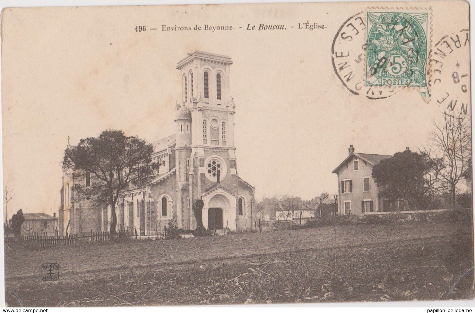 Environs De Bayonne   Le Boucau   L'Eglise - Boucau