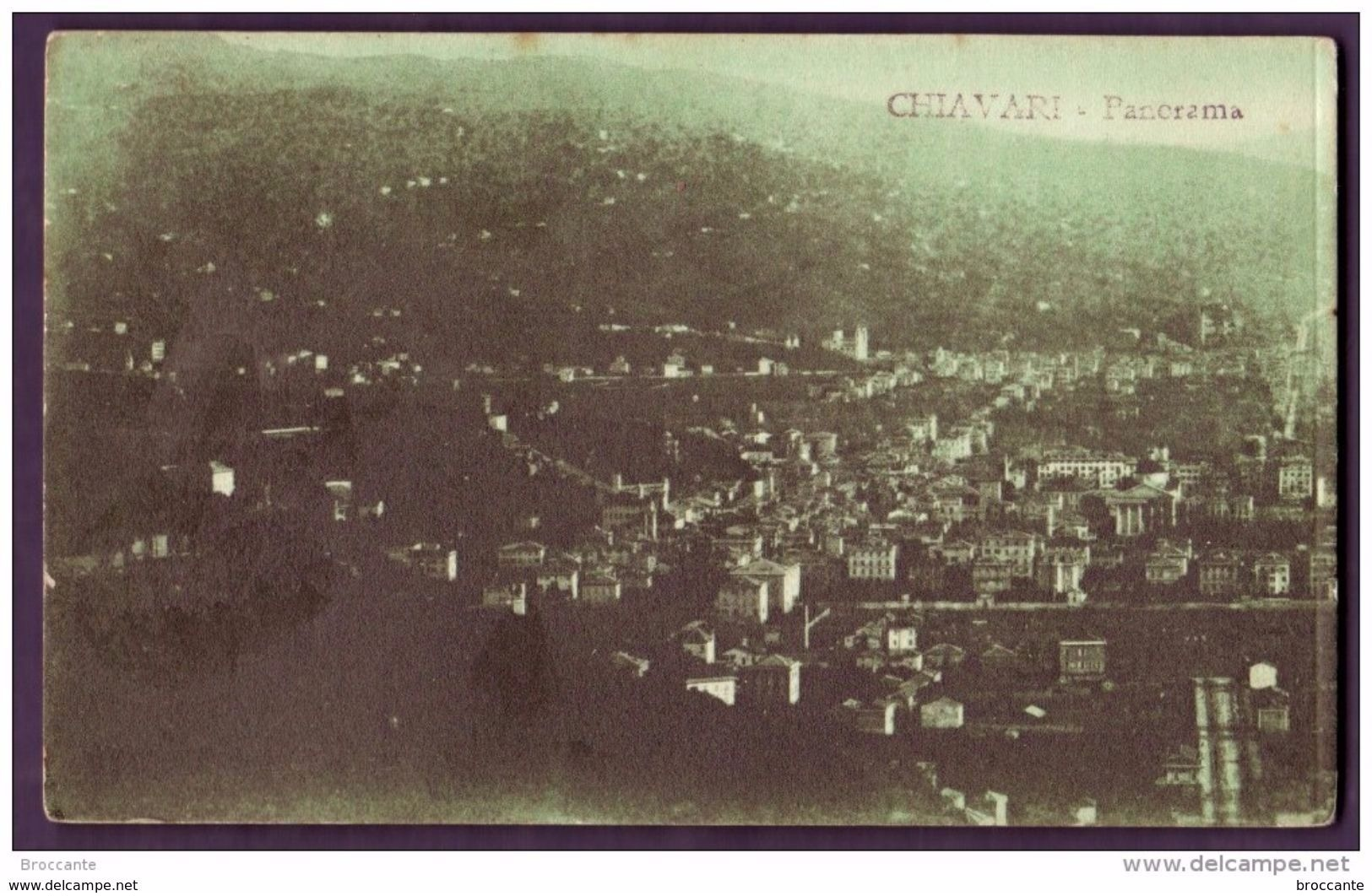 CHIAVARI ( Genova) - PANORAMA - Viaggiata 1930 - Autres & Non Classés