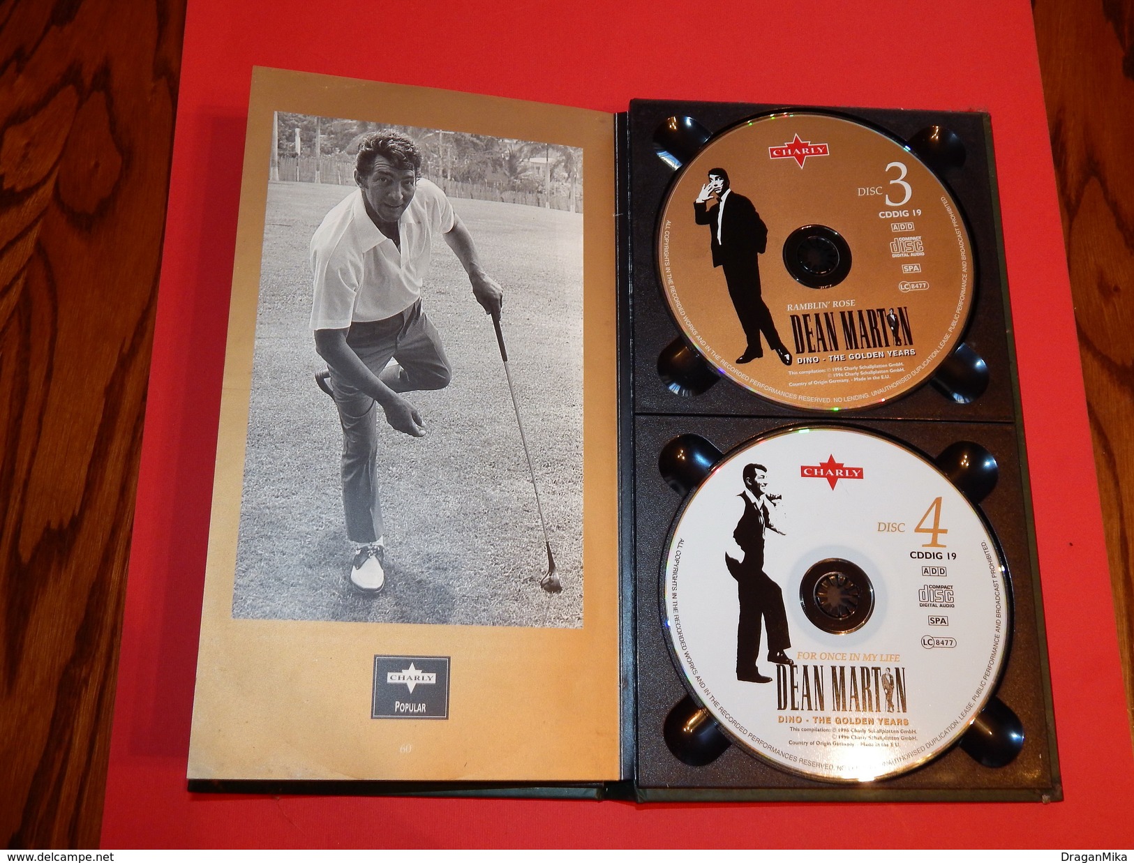 DEAN MARTIN, Dino The Golden Years, A Four Disc Set, RARE!!! - Ediciones Limitadas