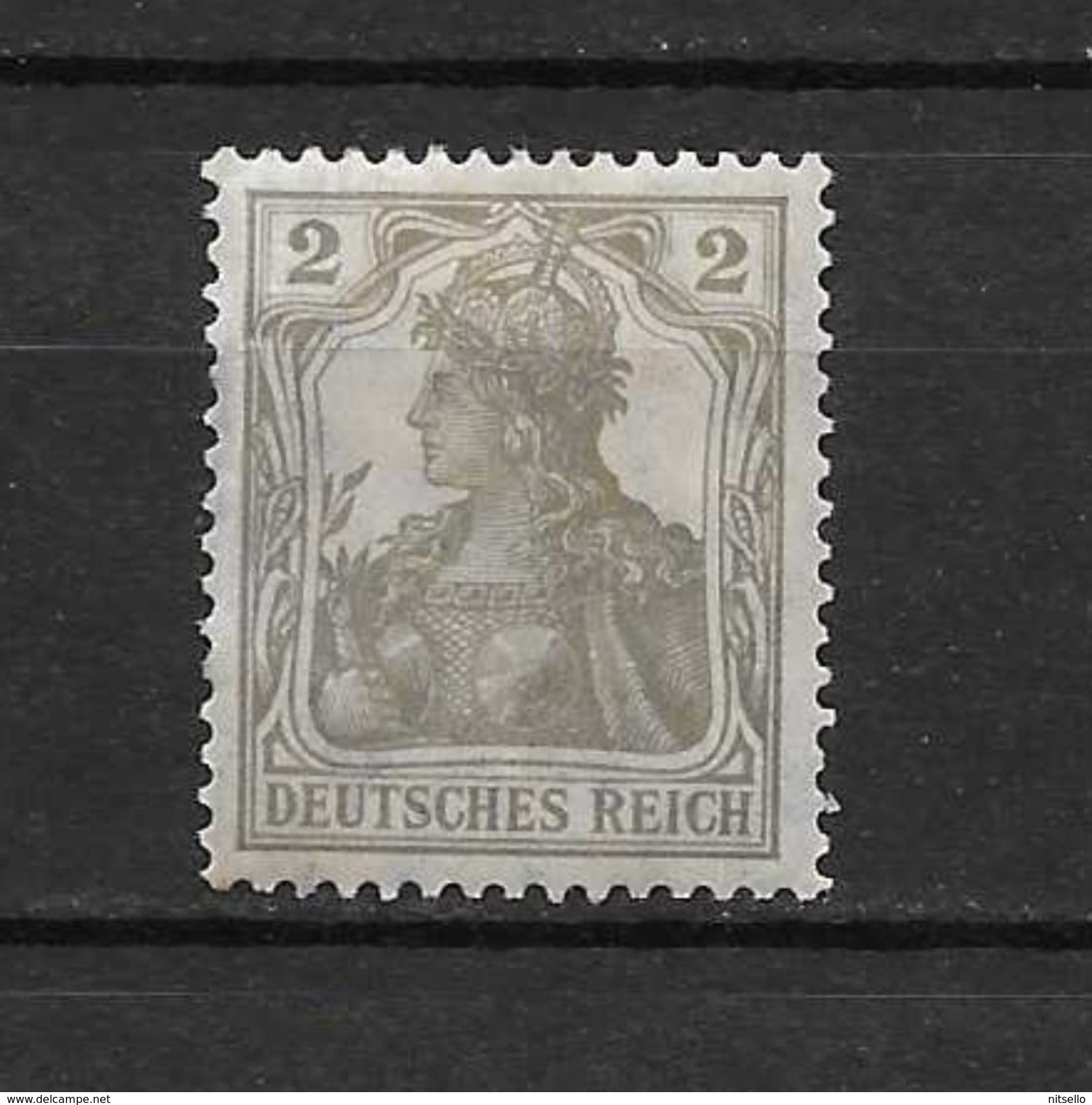 LOTE 1479  ///  ALEMANIA IMPERIO 1902-04    YVERT Nº: 81    //  CATALOG/COTE: 3.75€ *MH - Neufs