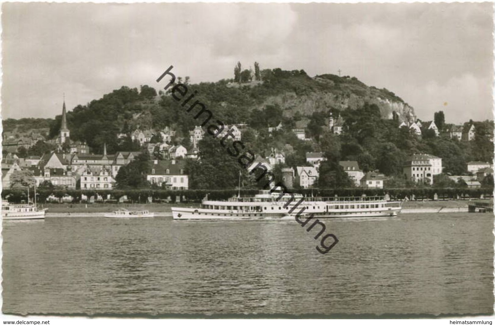 Linz Am Rhein - Passagierschiff "Rheinland"- Foto-AK 50er Jahre - Verlag Schöning & Co Lübeck - Linz A. Rhein