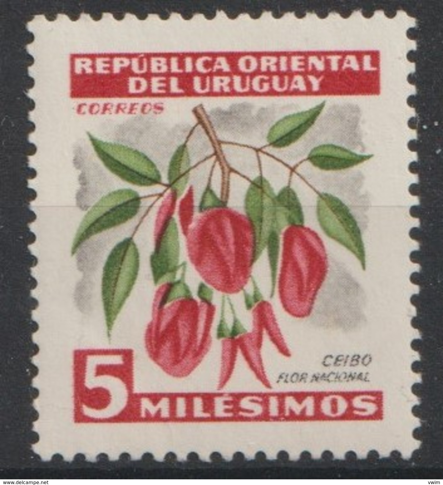URUGUAY - 1954  -  Mi.Nr. 776 Of Y&T Nr.623-  New/ongestempeld/neuf/ungebraucht. - * - Uruguay