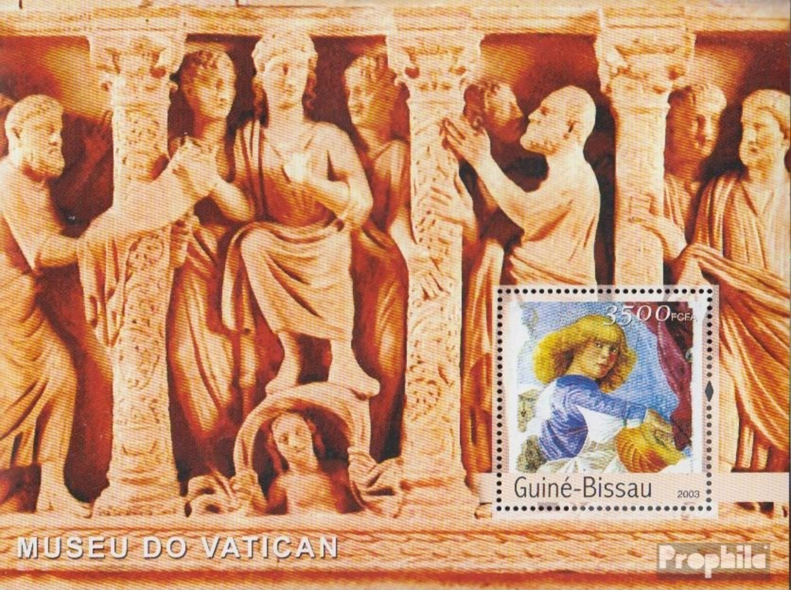 Guinea-Bissau Block451 MNH 2003 Arte Fuori Tutto Mondo - Guinée-Bissau