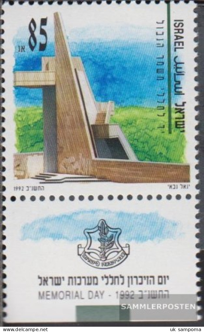 Israel 1219 With Tab (complete Issue) Unmounted Mint / Never Hinged 1992 Fallen Commemoration - Unused Stamps (with Tabs)