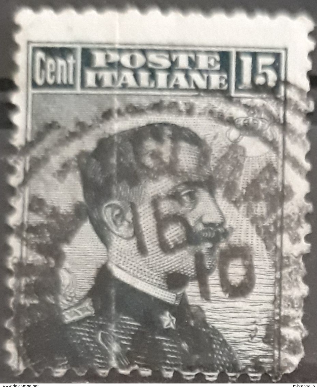 ITALIA 1906 King Victor Emmanuel III - Cobberprint. USADO - USED. - Usados