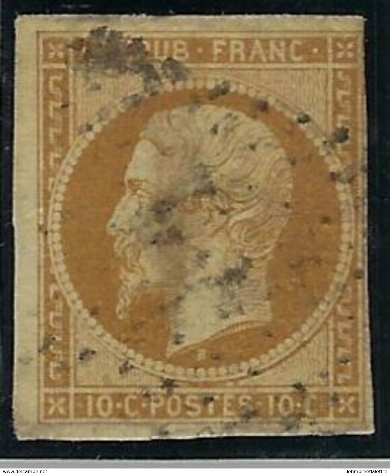 France N° 9 Oblitéré, Qualité ST - 1852 Louis-Napoleon