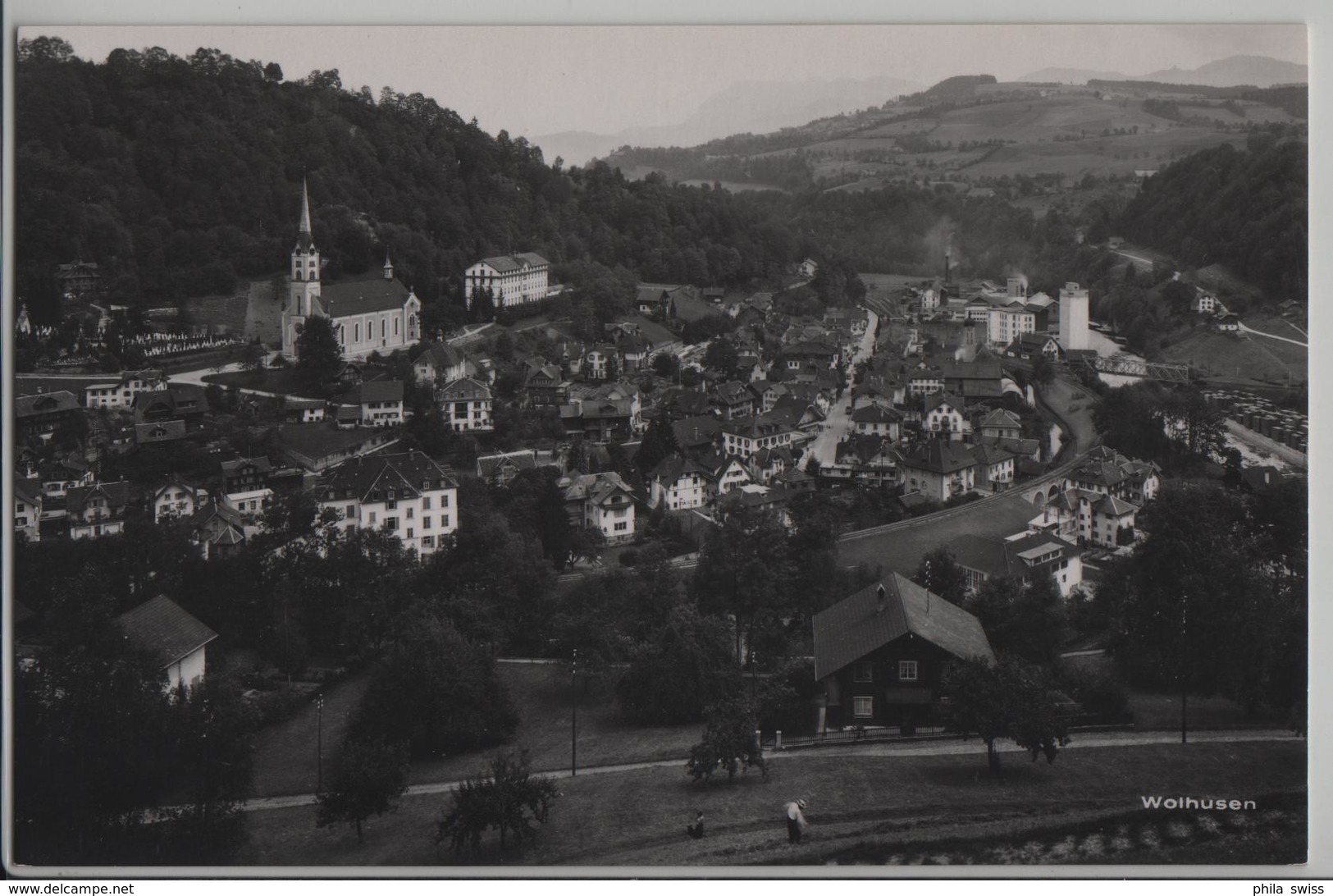 Wolhusen - Generalansicht - Photo: Sidler - Wolhusen