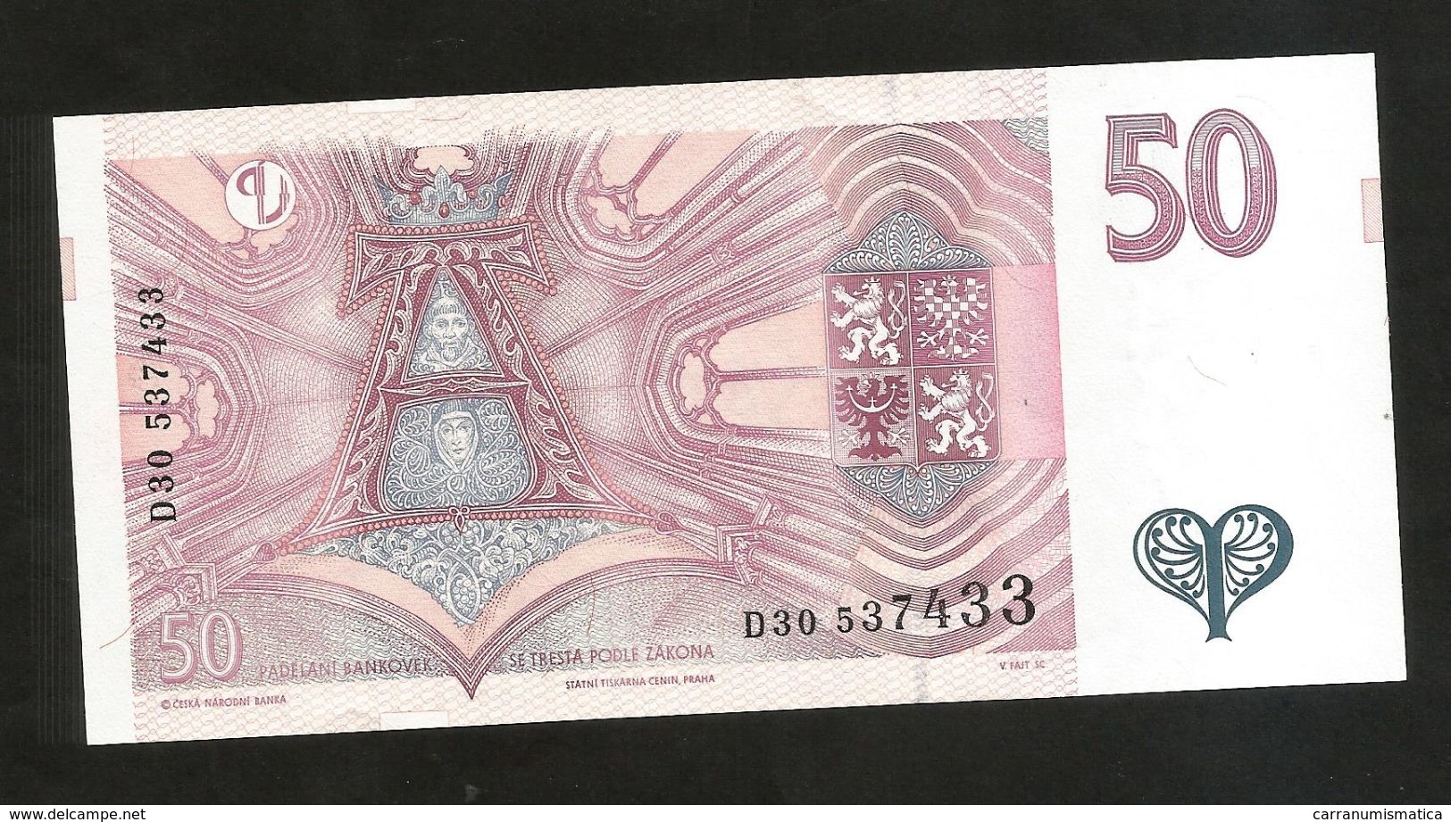 CZECH REPUBLIC / REPUBBLICA CECA - NATIONAL BANK - 50 KORUN (1997) - Czech Republic