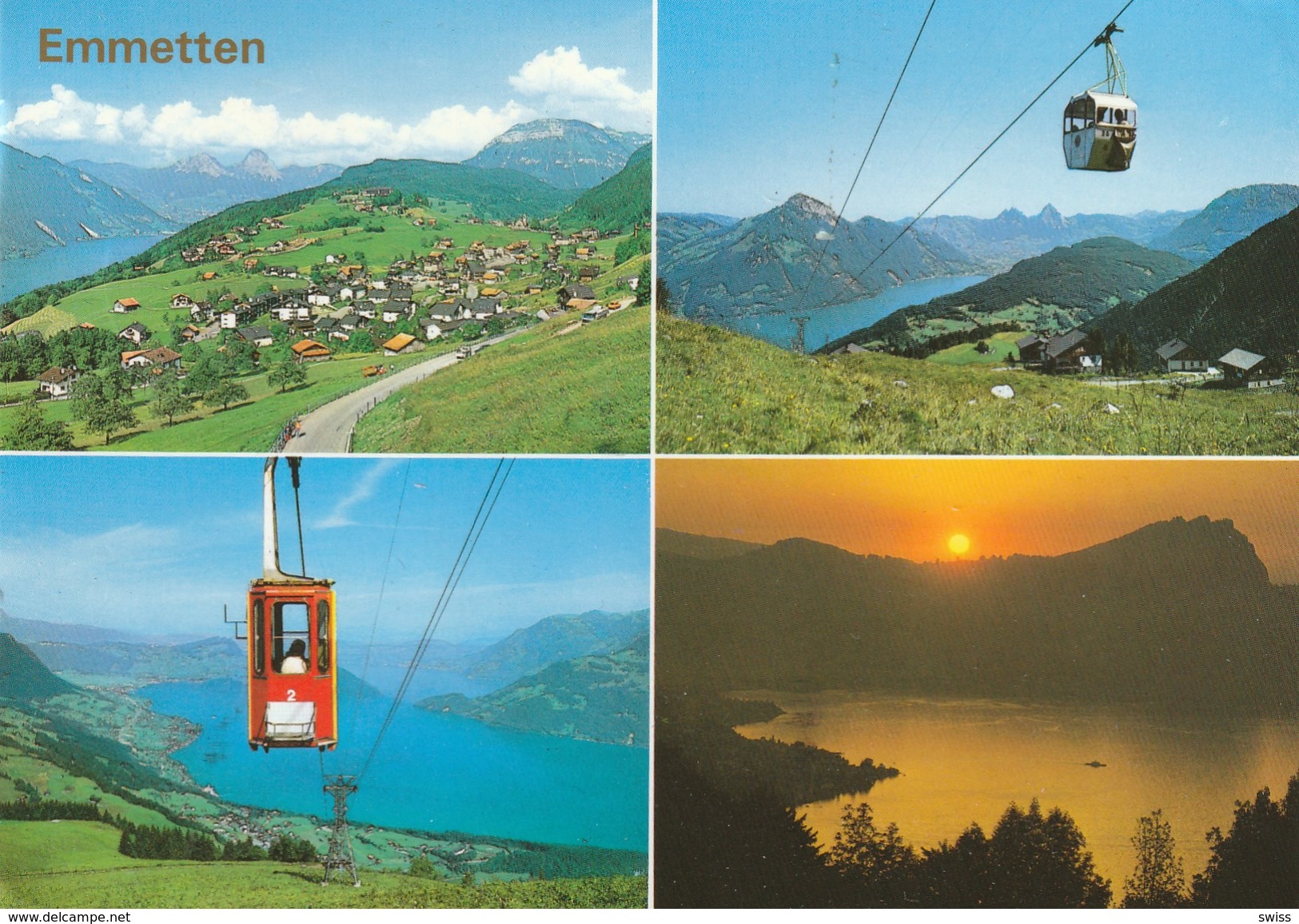 EMMETTEN    LUFTSEILBAHN - Emmetten