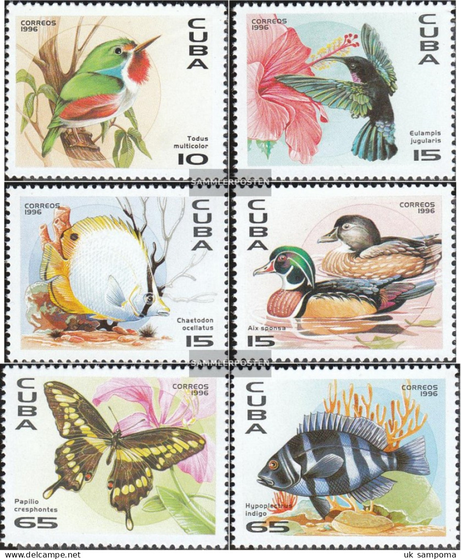 Cuba 3926-3931 (complete Issue) Unmounted Mint / Never Hinged 1996 Flora The Caribbean - Unused Stamps