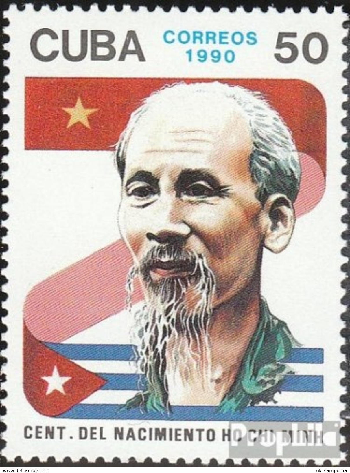 Cuba 3389 (complete.issue.) Unmounted Mint / Never Hinged 1990 Ho Chi Minh - Unused Stamps