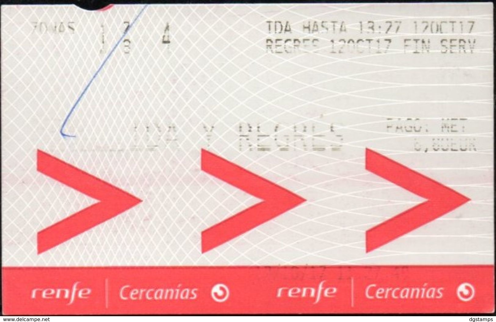 España 2017 (12-10) RENFE Oviedo - Gijon Ida Y Regreso. 6.80€. See. - Europa