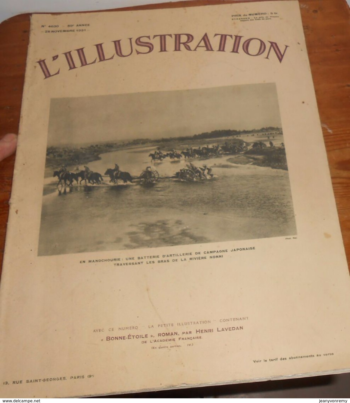 L'Illustration. N° 4630. 28 Novembre 1931.En Mandchourie. La Haute Vallée De L'Esera. - 1900 - 1949