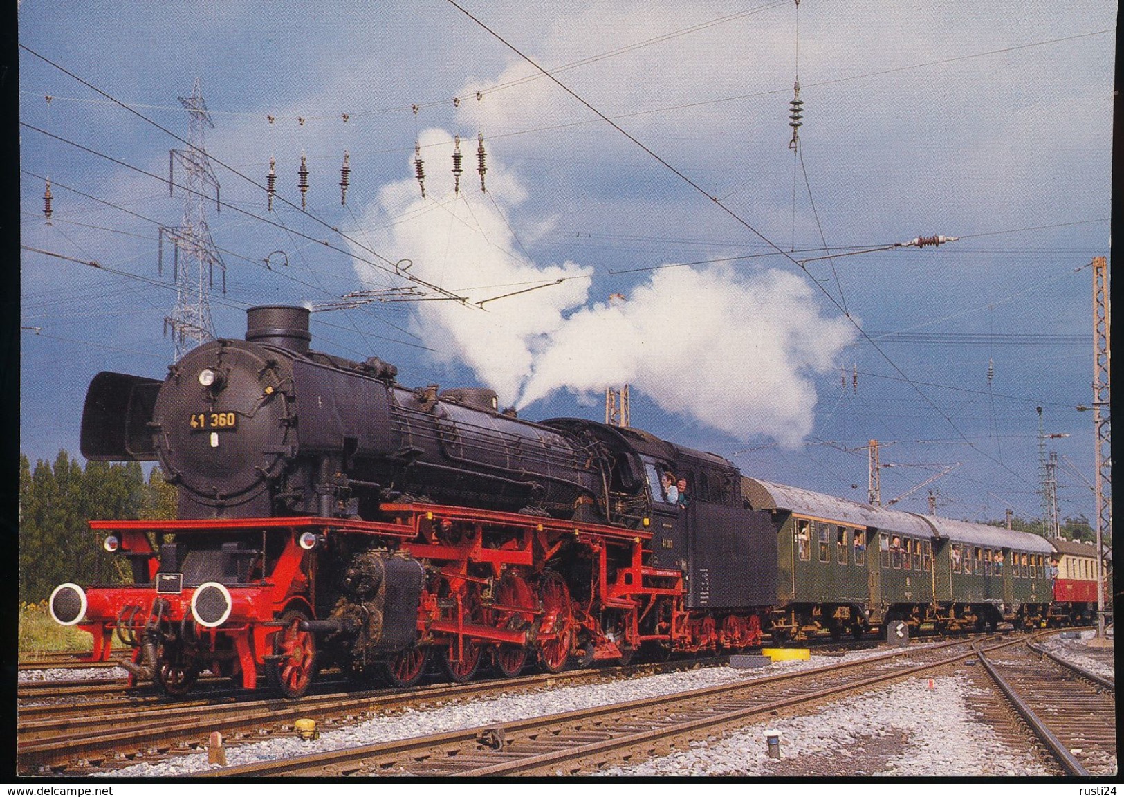 DB, Eilguterzuglokomotive Mit Olhauptfeuerung - Eisenbahnen