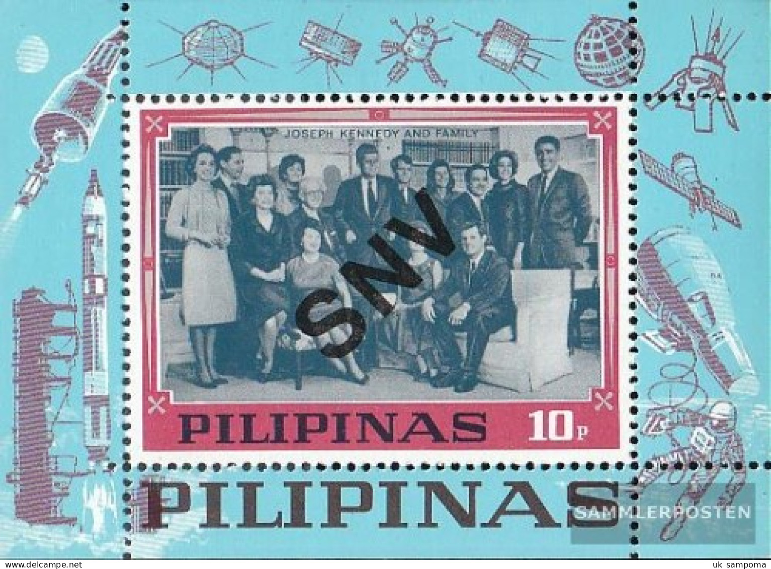 Philippines Miniature Sheet II XV (complete Issue) Not Spent Unmounted Mint / Never Hinged 1968 John + Robert Kennedy - Philippinen