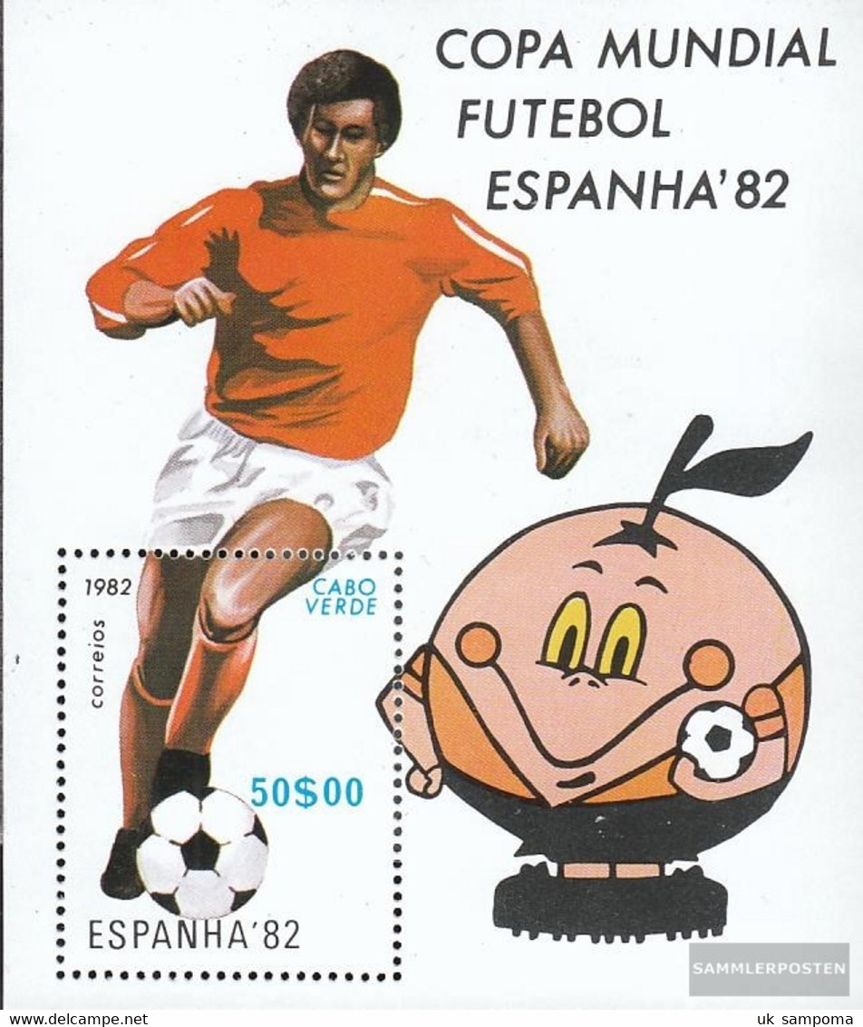 Cape Verde Block5 (complete Issue) Unmounted Mint / Never Hinged 1982 Football-WM 1982 In Spain - Cape Verde