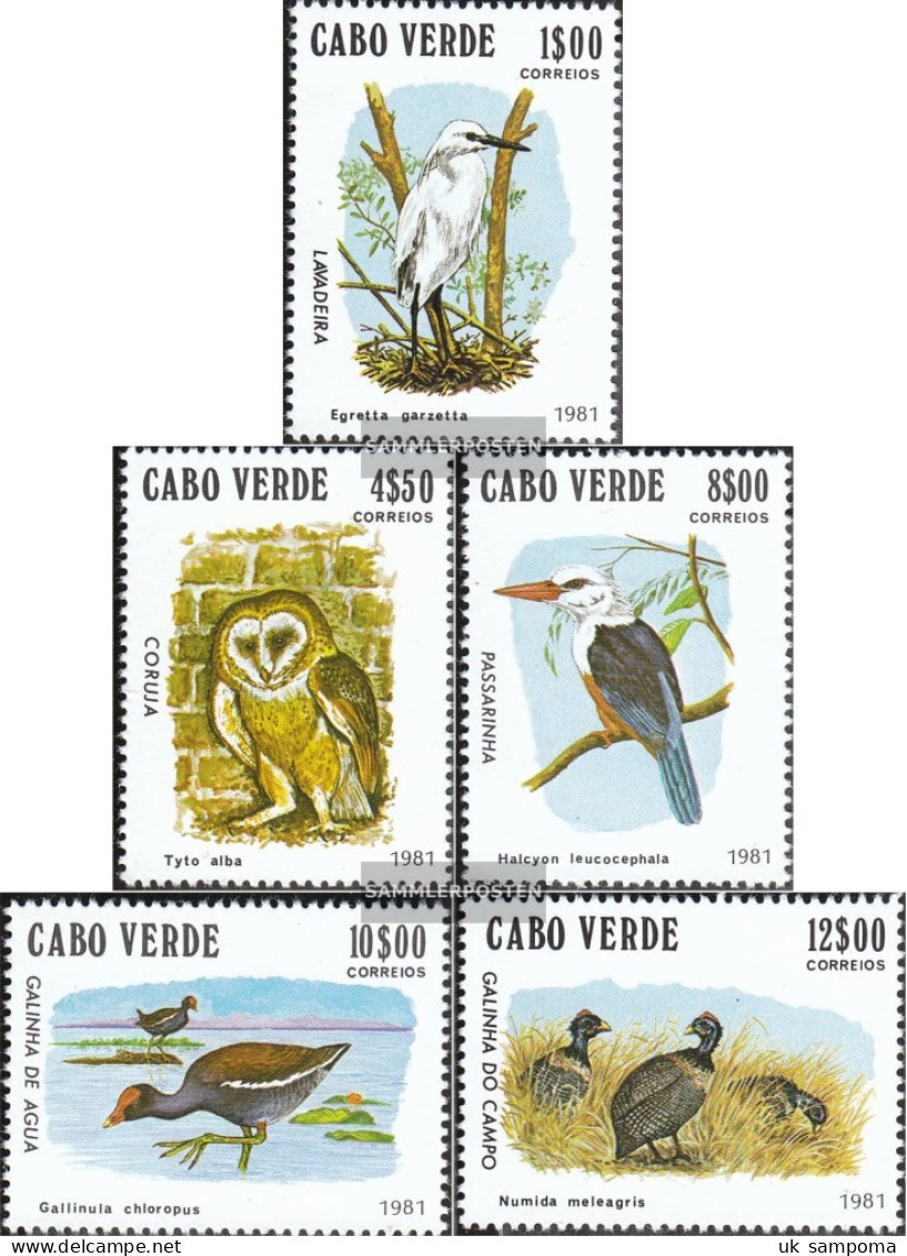 Cape Verde 445-449 (complete Issue) Unmounted Mint / Never Hinged 1981 Birds - Cape Verde