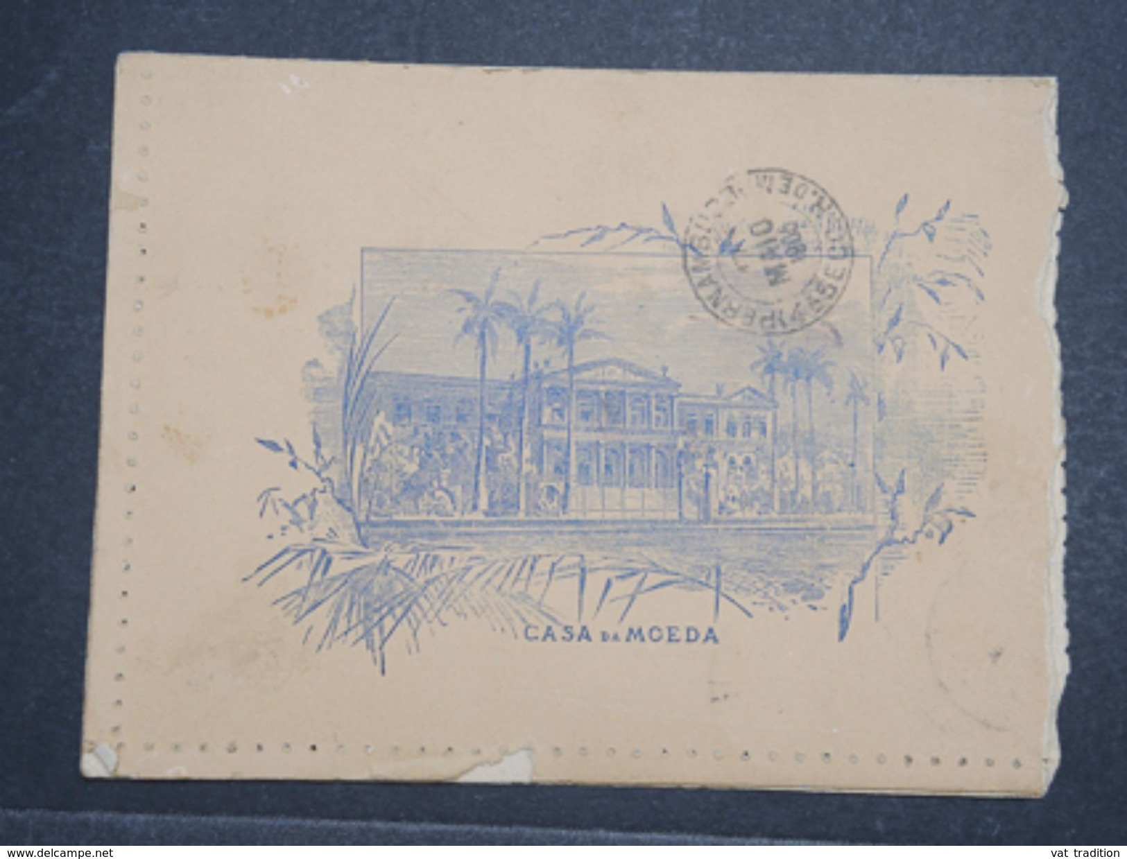 BRÉSIL - Entier Postal ( Carte Lettre Illustrée ) De Maceio Pour La France En 1905 - L 10359 - Entiers Postaux