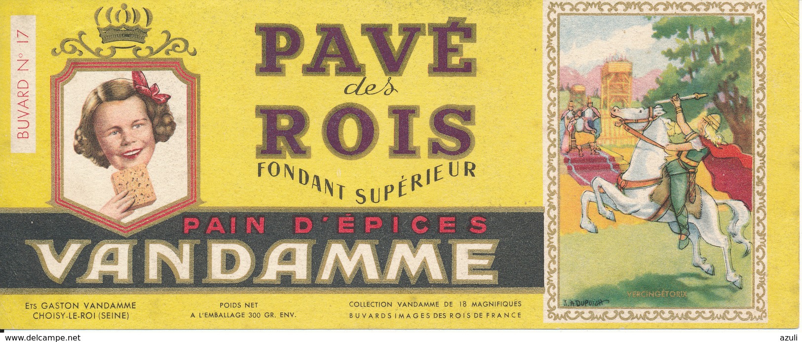 BUVARD - Pain D'Epices VANDAMME, Pavé Des Rois - Pain D'épices