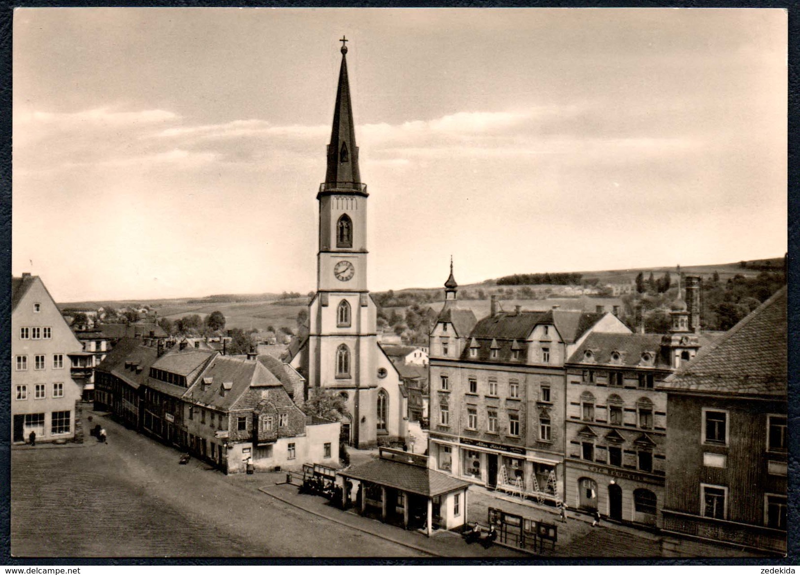 A9483 - Stollberg - Markt Kirche - Bushaltestelle TOP - Stollberg (Erzgeb.)