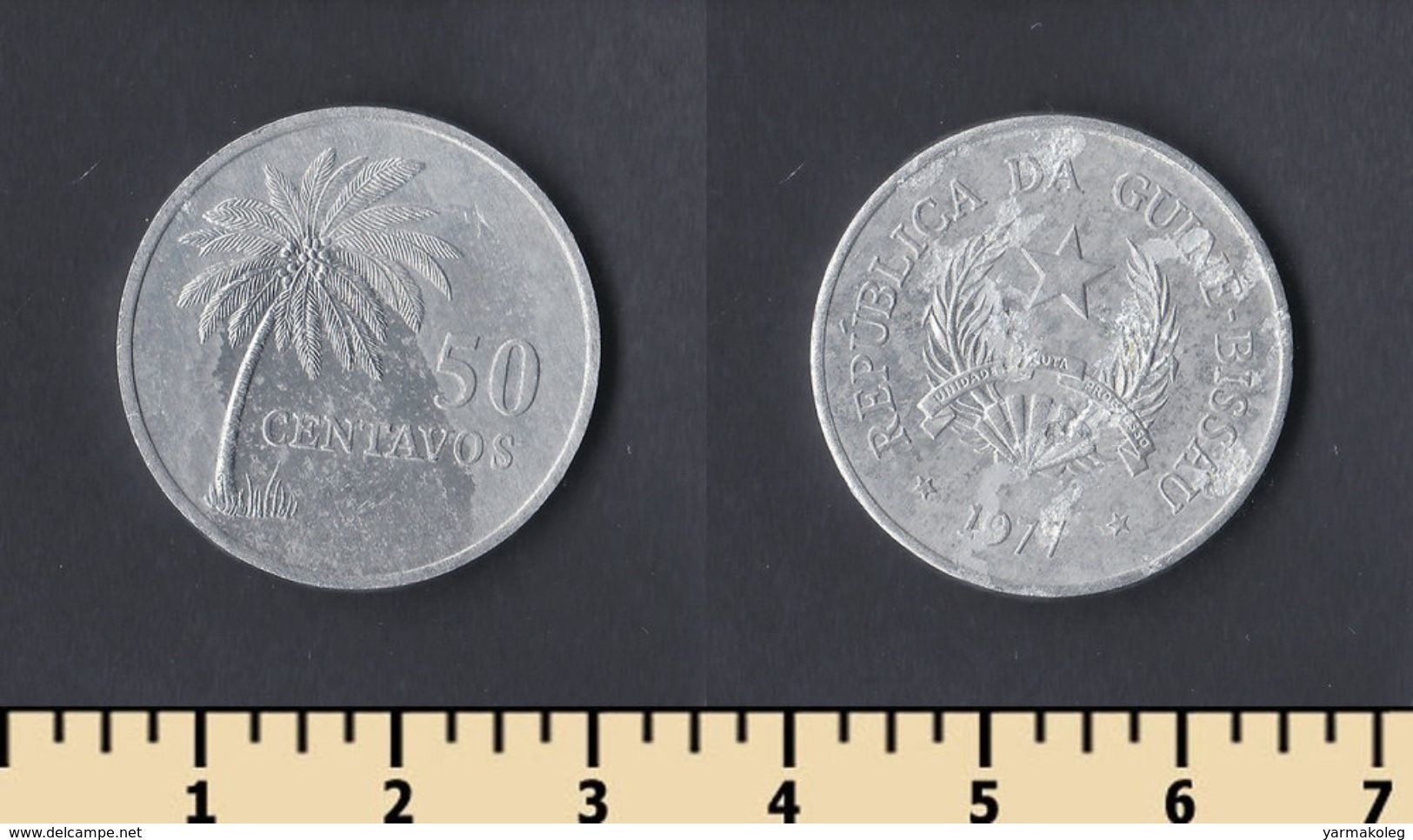 Guinea-Bissau 50 Centavos 1977 - Guinea-Bissau