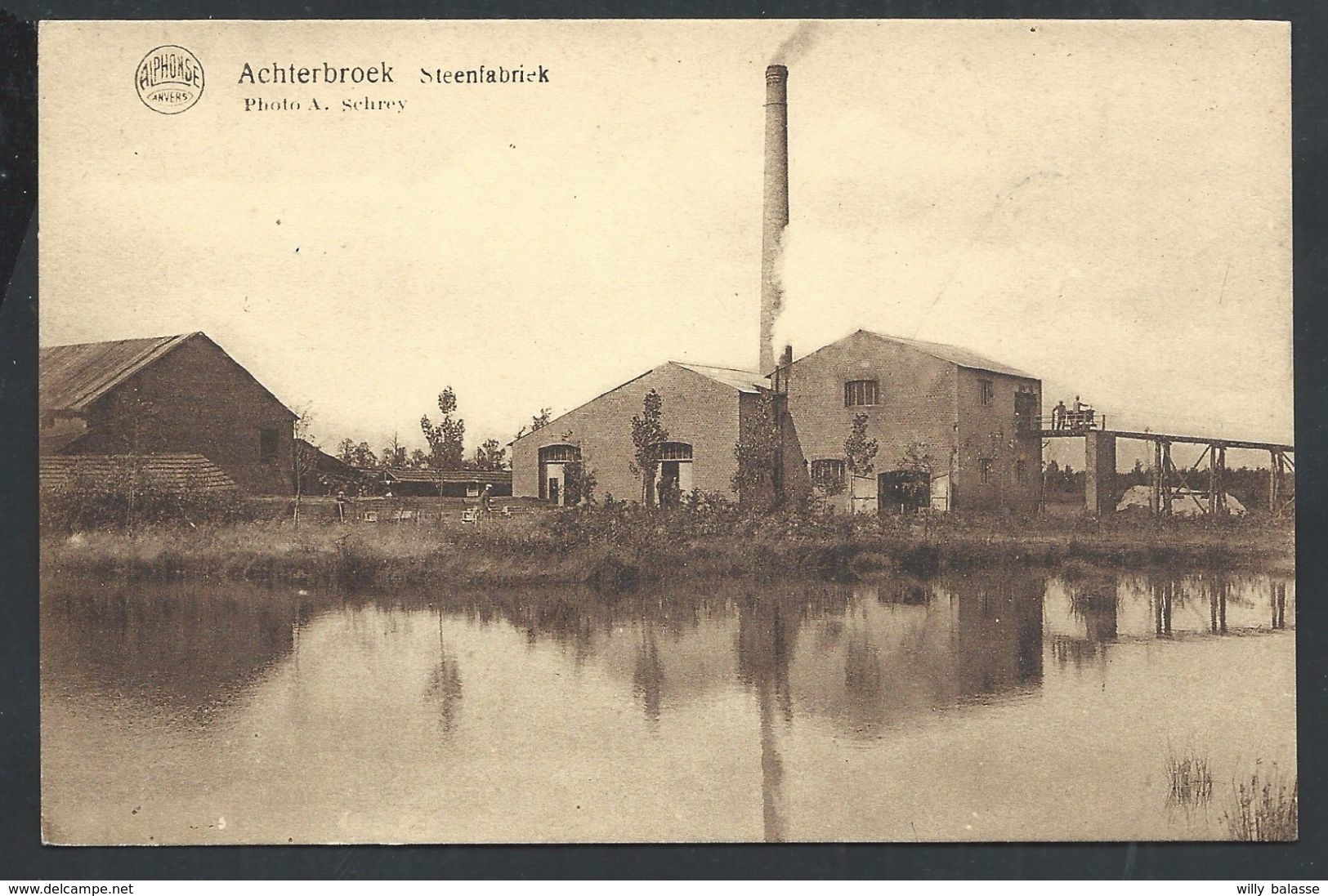 +++ CPA - ACHTER BROEK - Steen Fabriek   // - Autres & Non Classés