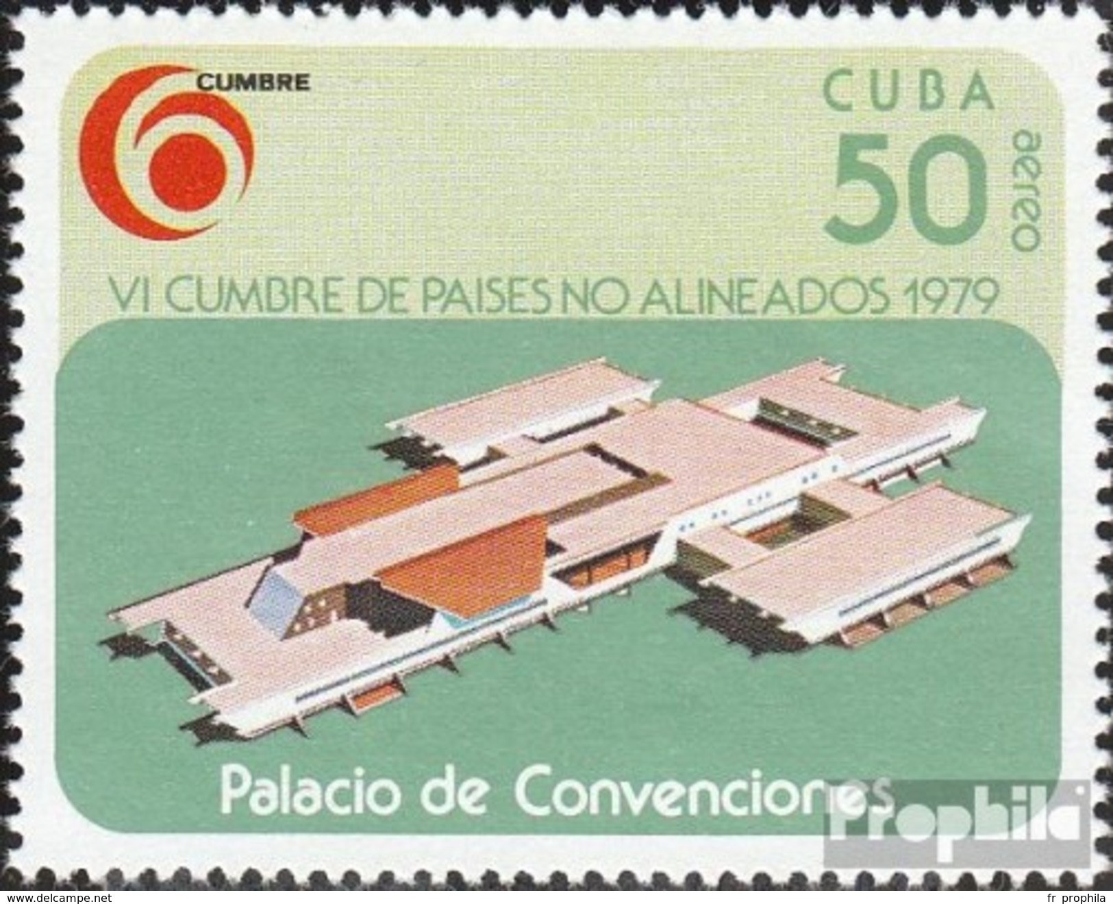 Cuba 2428 (complète.Edition.) Neuf Avec Gomme Originale 1979 Sommet - Neufs