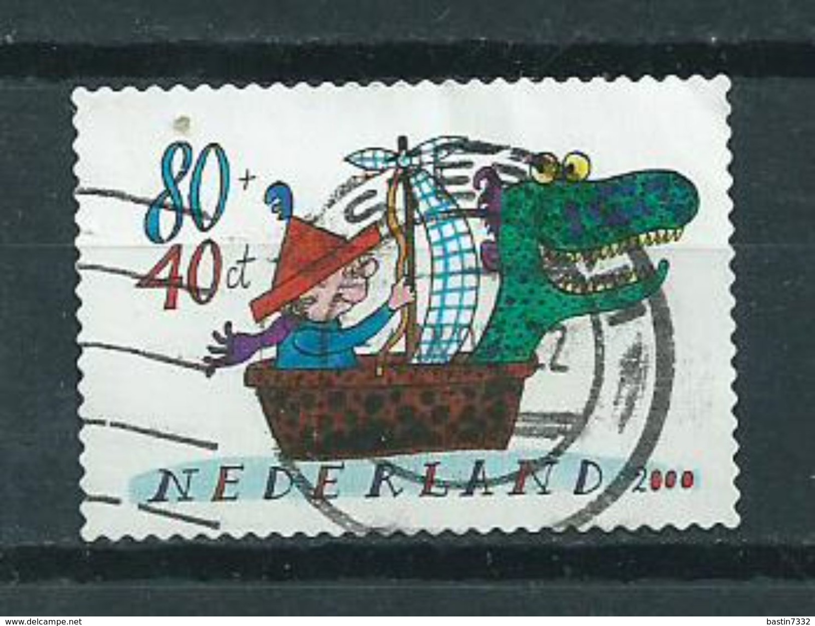 1999 Netherlands Child Welfare,self-adhesive Used/gebruikt/oblitere - Gebruikt