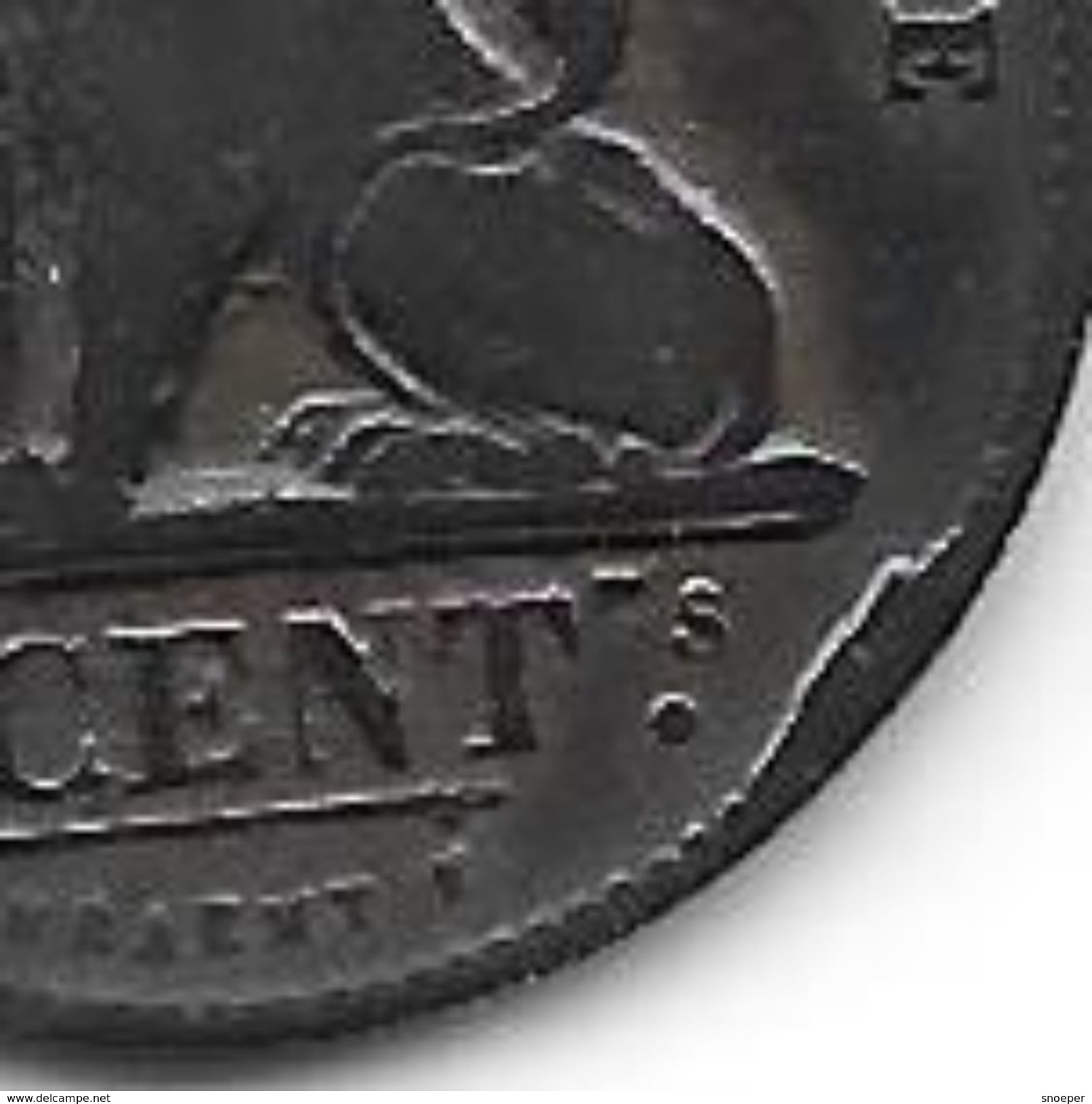 *belguim 2 Centimes 1835  French  Type F,no Point After F/netherlands T/star Before Date - 2 Cent