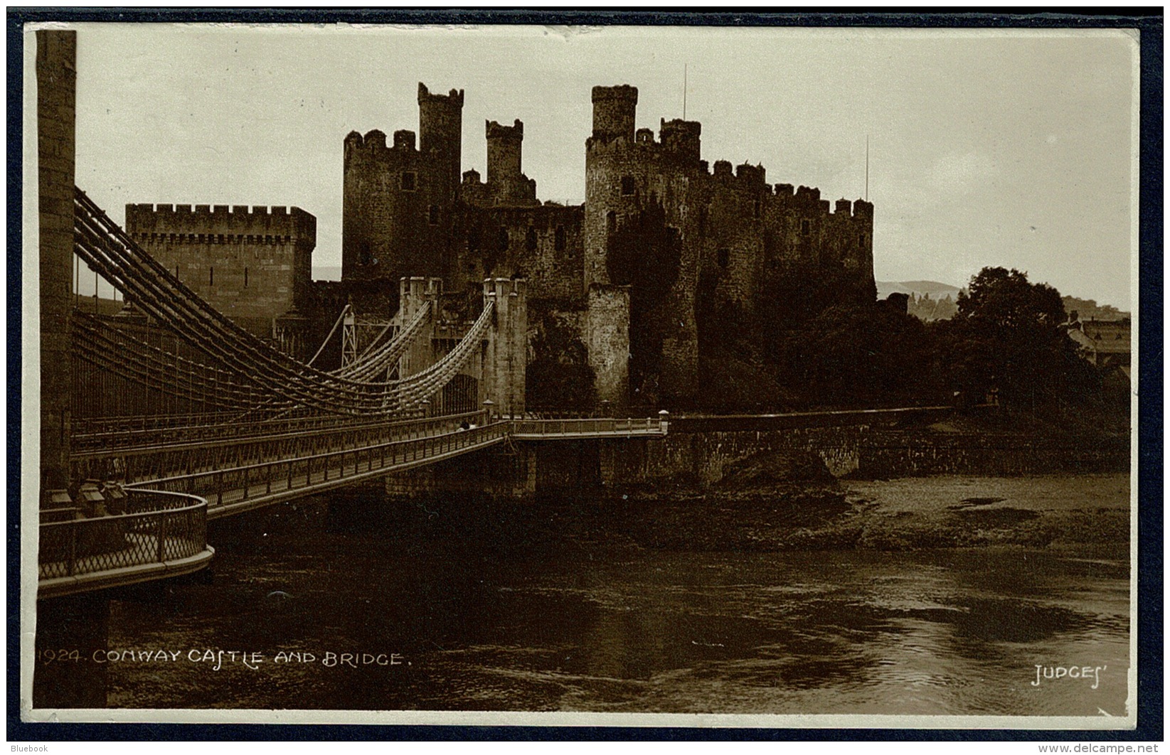 RB 1180 -  2 X Judges Real Photo Postcards - Cardiff Castle Glamorgan Wales - Glamorgan