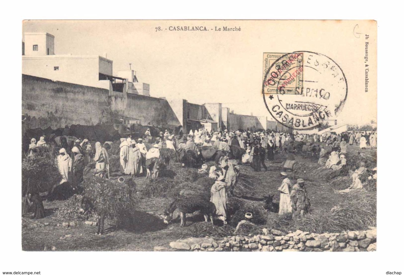 Casablanca. Le Marché. (2171) - Afrique