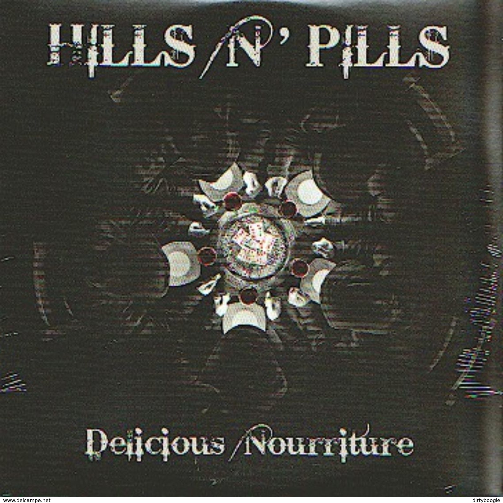 HILLS N'PILLS - Delicious Nourriture - CD - METAL FUSION - Hard Rock En Metal