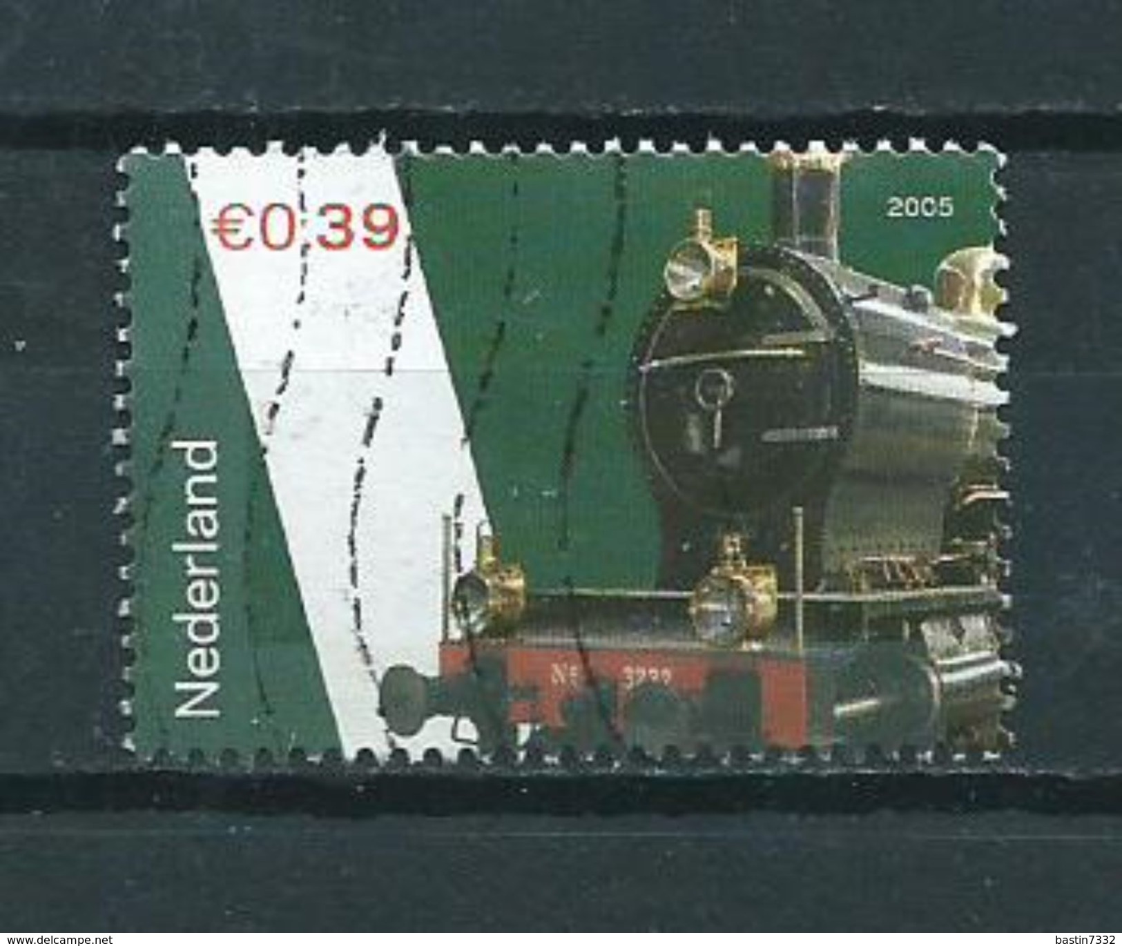 2005 Netherlands Railways,trains Used/gebruikt/oblitere - Gebruikt